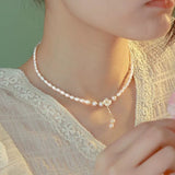 Elegant Freshwater Pearl Necklace - Timeless Beauty & Versatility